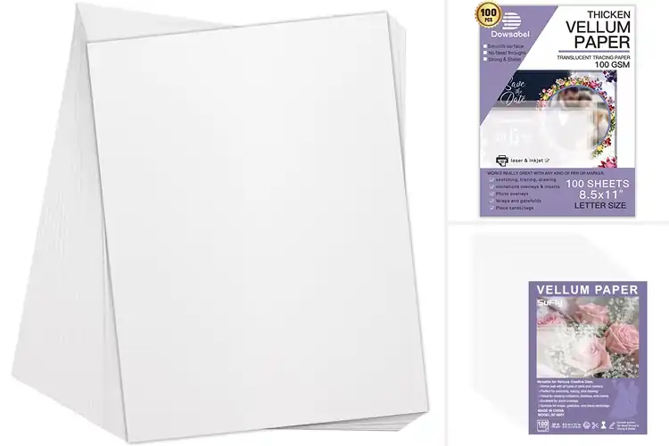 Detailed view of Best Thick 68 Pound Paper