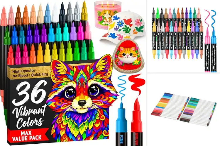 Detailed view of Best Vibrant Markers