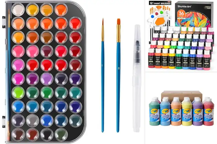 Detailed view of Best Water-Based Paints: Top 10 Picks for Vibrant Creativity