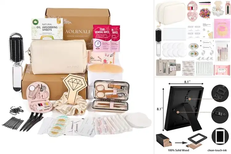 Detailed view of Best Wedding Keepsake Kits For Brides