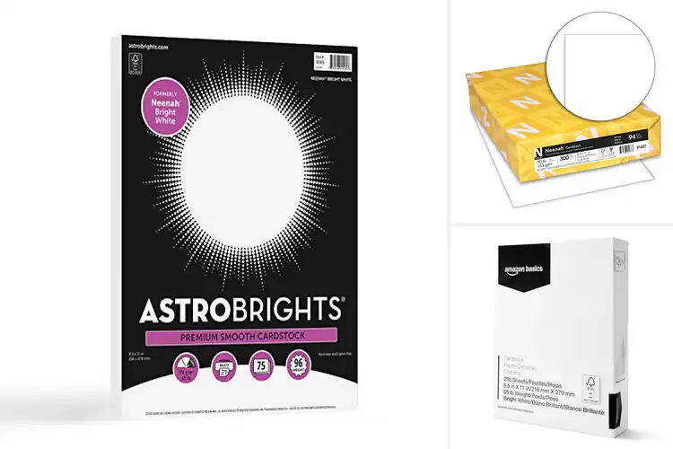 Detailed view of Best White Cardstocks: Elevate Your Projects with Top Picks
