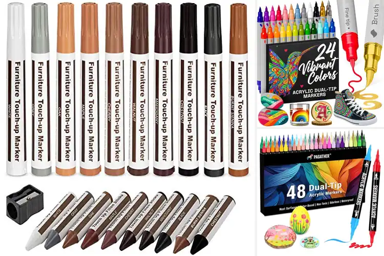 Detailed view of Best Wood Paint Markers: Revive & Create with Top Picks
