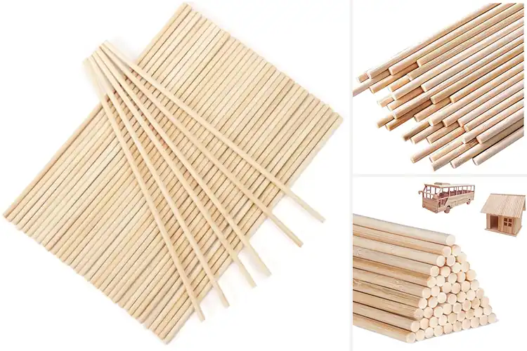 Detailed view of Best Wooden Dowel Rods